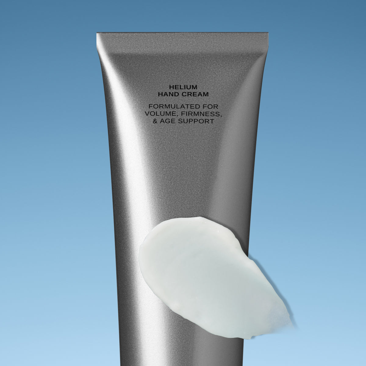 Helium Hand Cream Bottle & Swatch