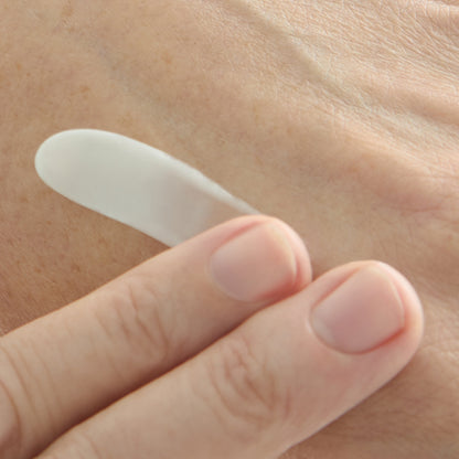 Helium Hand Cream Application